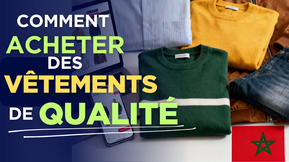 vêtements qualité Maroc