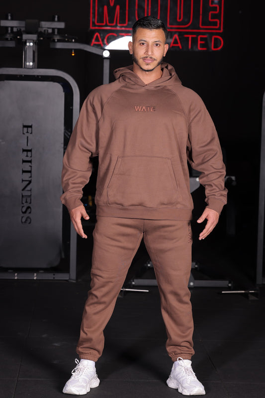 OVERSIZE TRACKSUIT MARRON